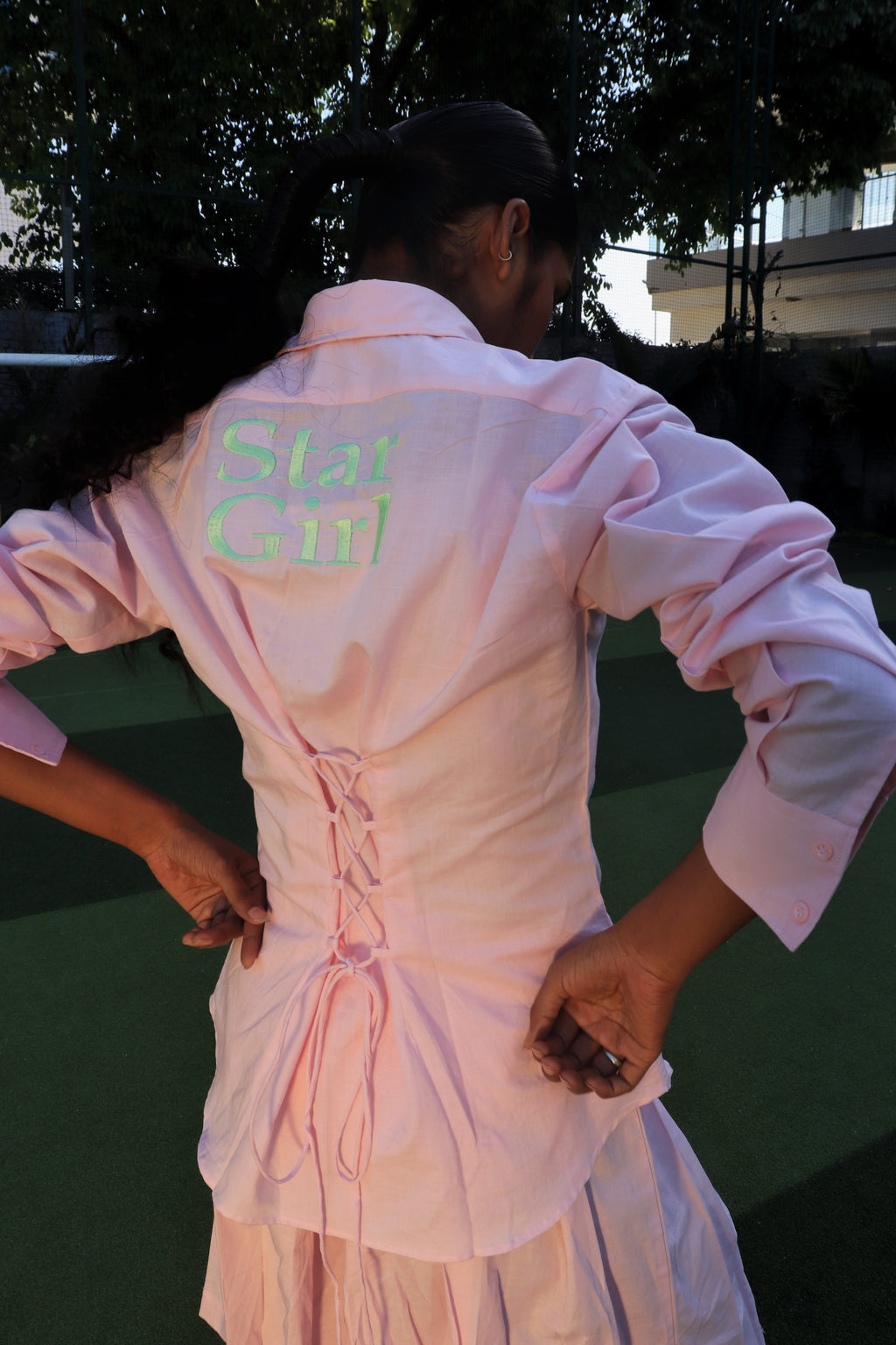 Star Girl Corset style shirt