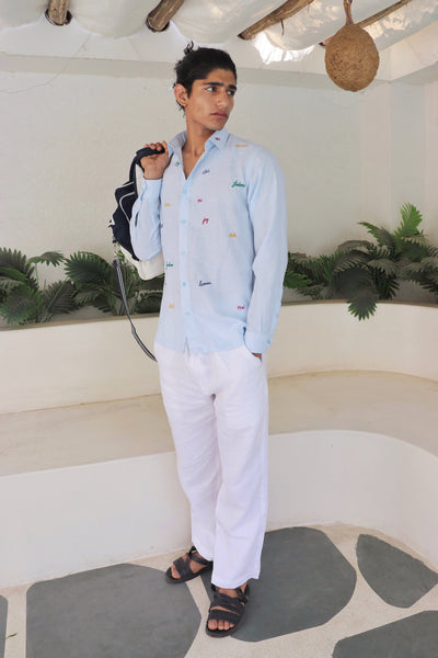La Parisienne cotton shirt