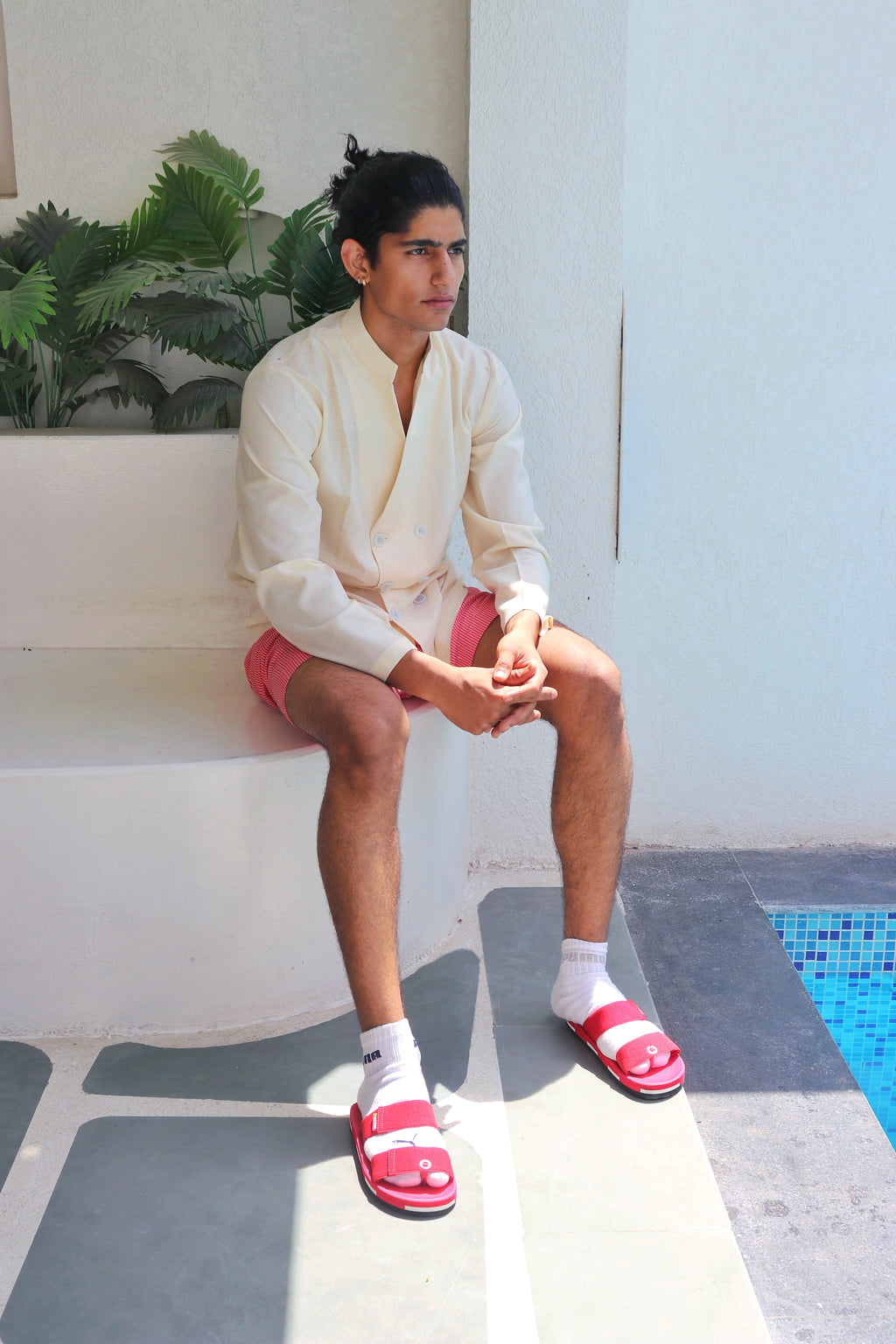 Ivory ease cotton shirt
