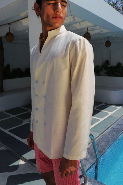Ivory ease cotton shirt