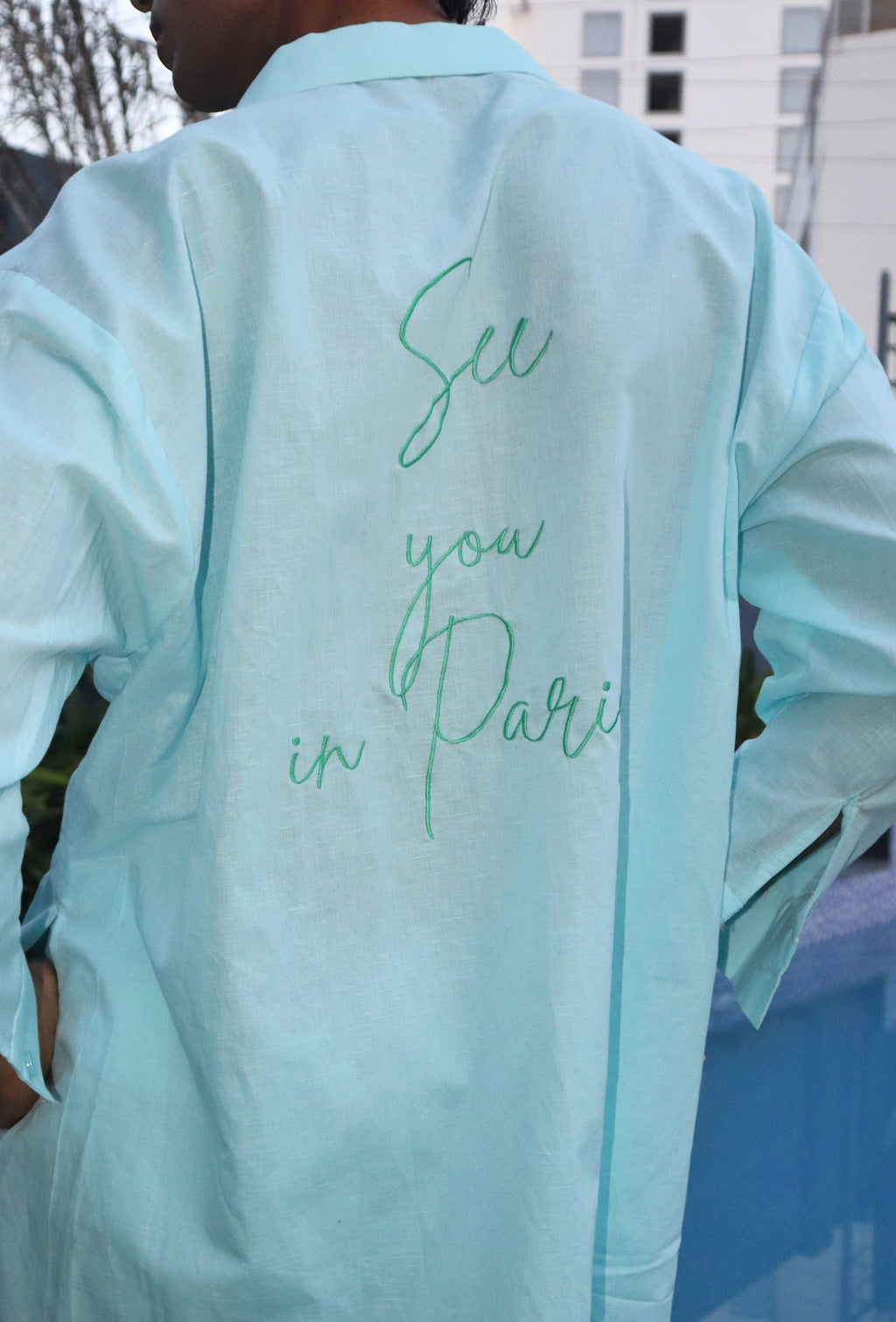 See You in Paris Cotton Co-ord Set