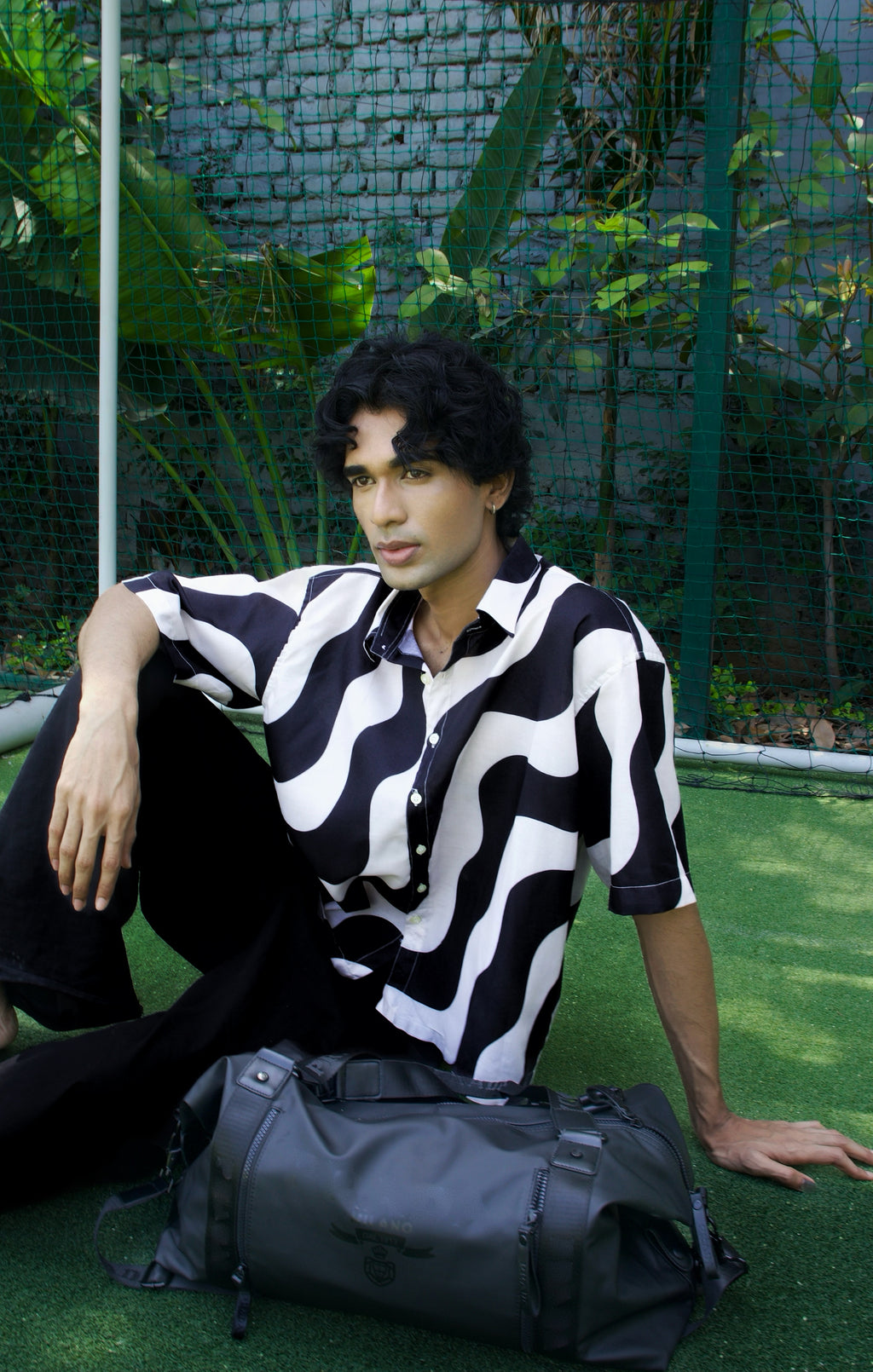 Let's be legendary wave cotton shirt