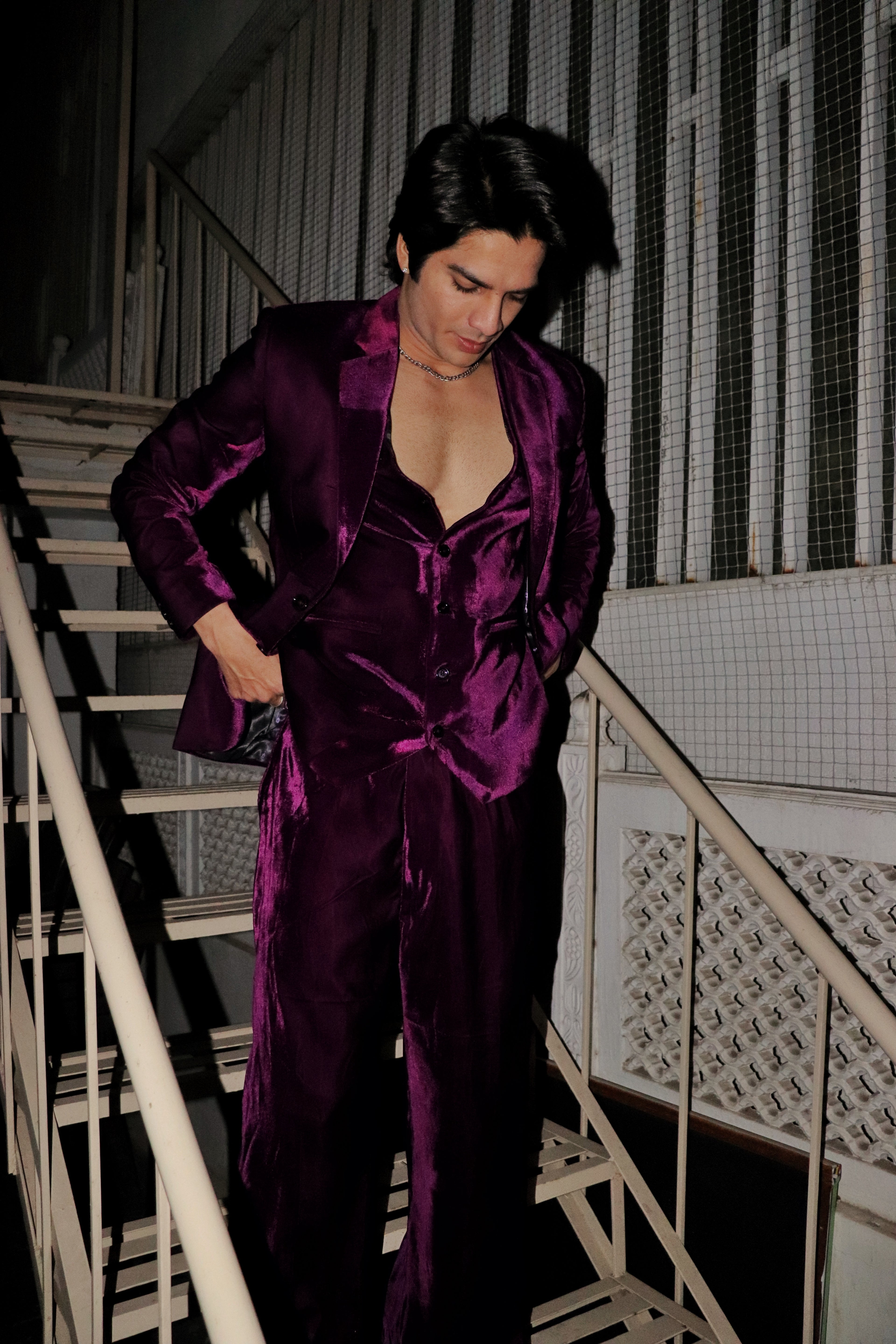 The Amethyst suit ( Three piece)
