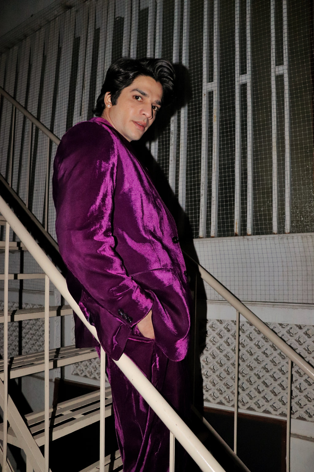 The Amethyst suit ( Three piece)