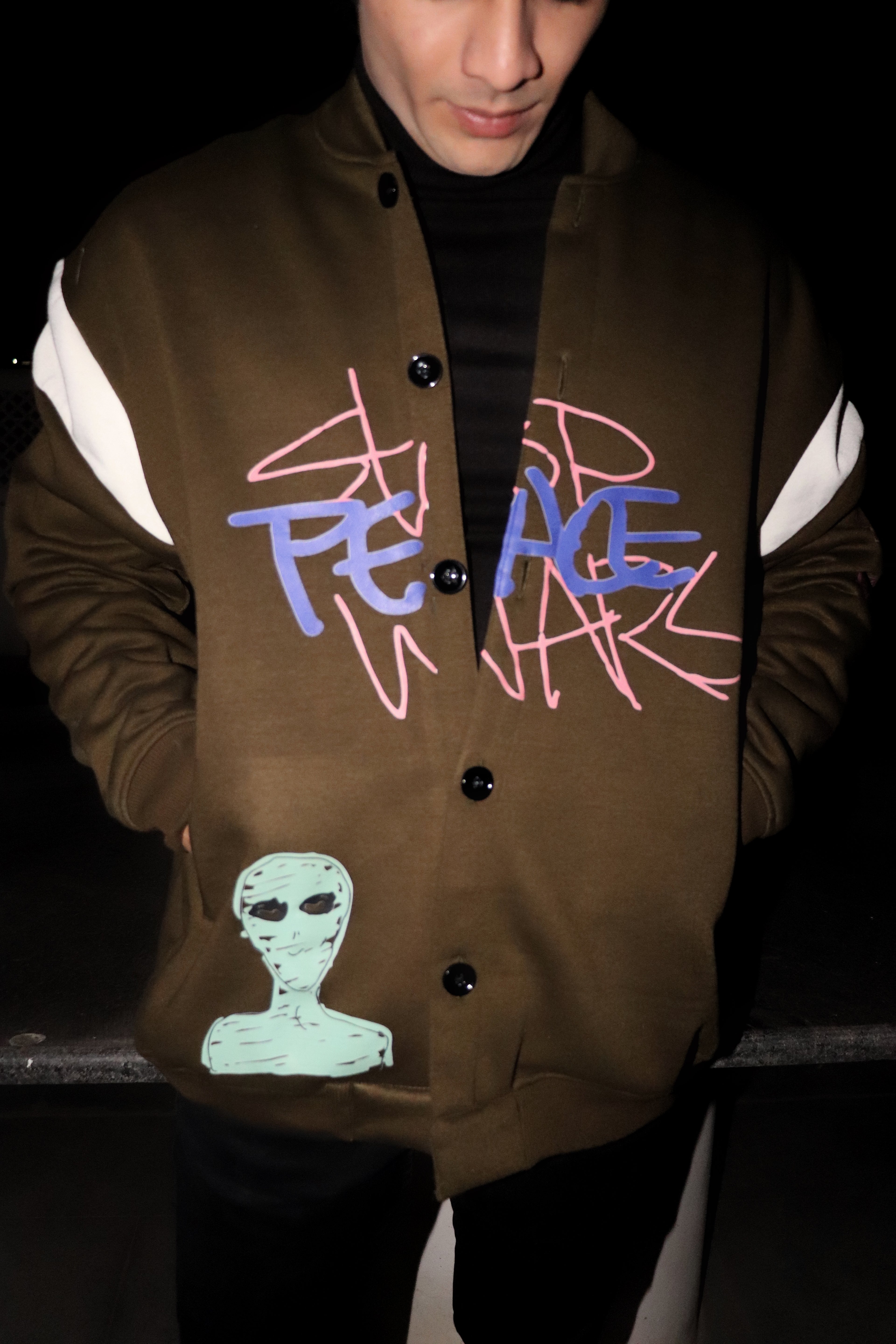Peace Varsity Jacket
