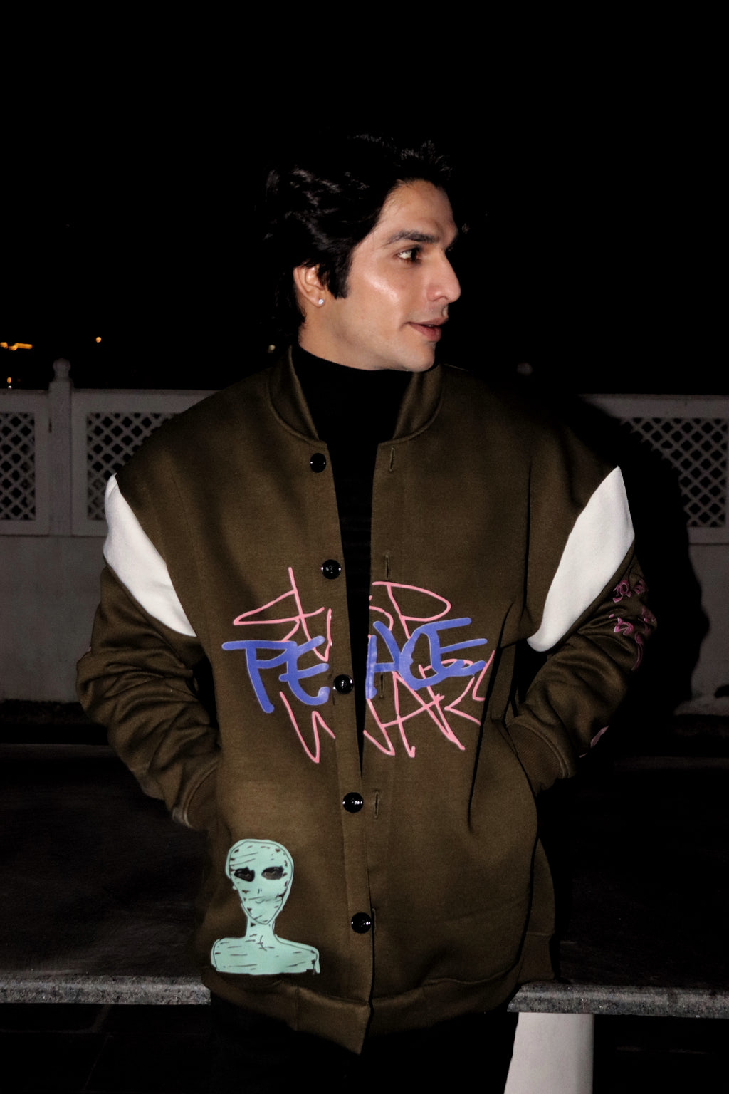 Peace Varsity Jacket