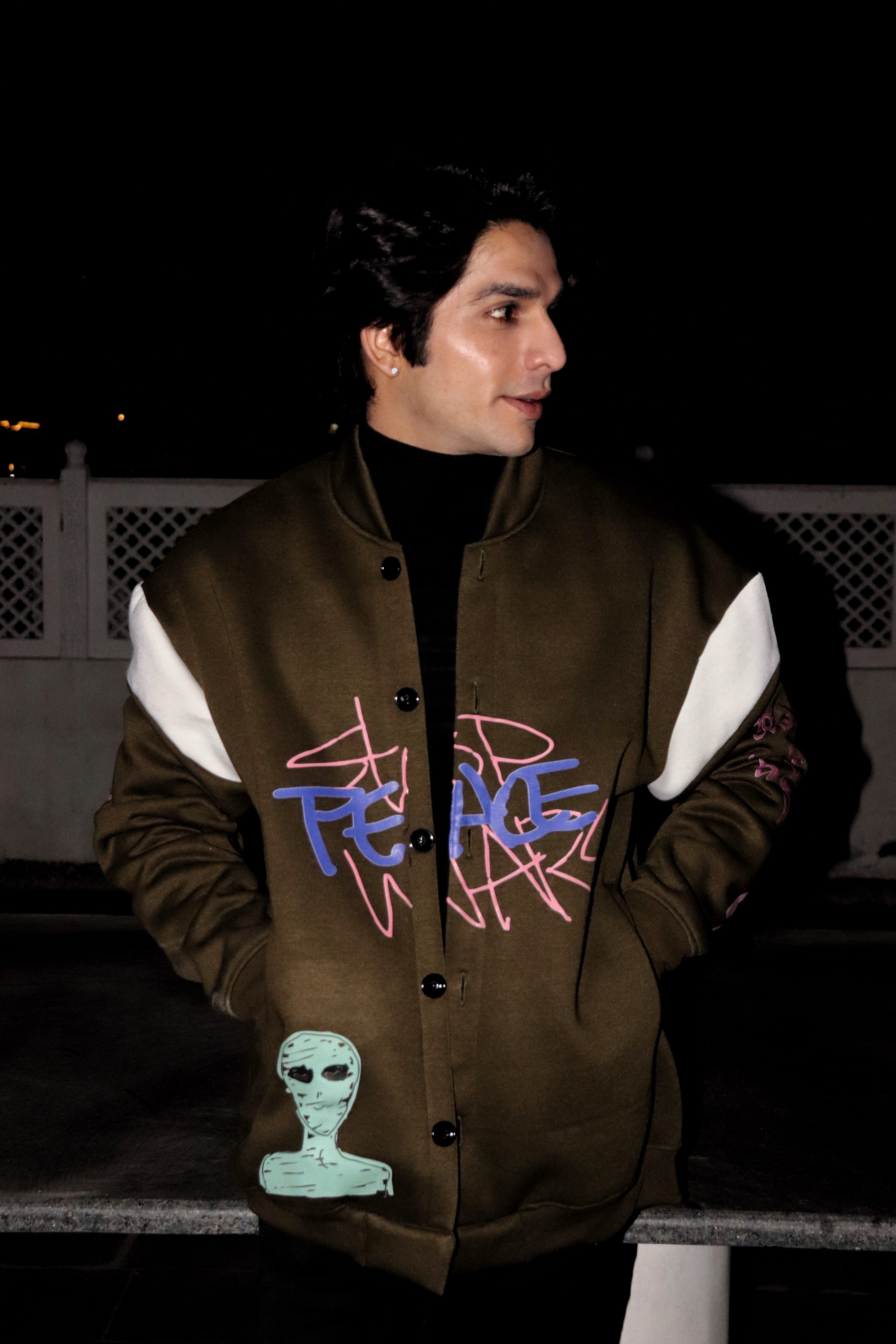 Peace Varsity Jacket