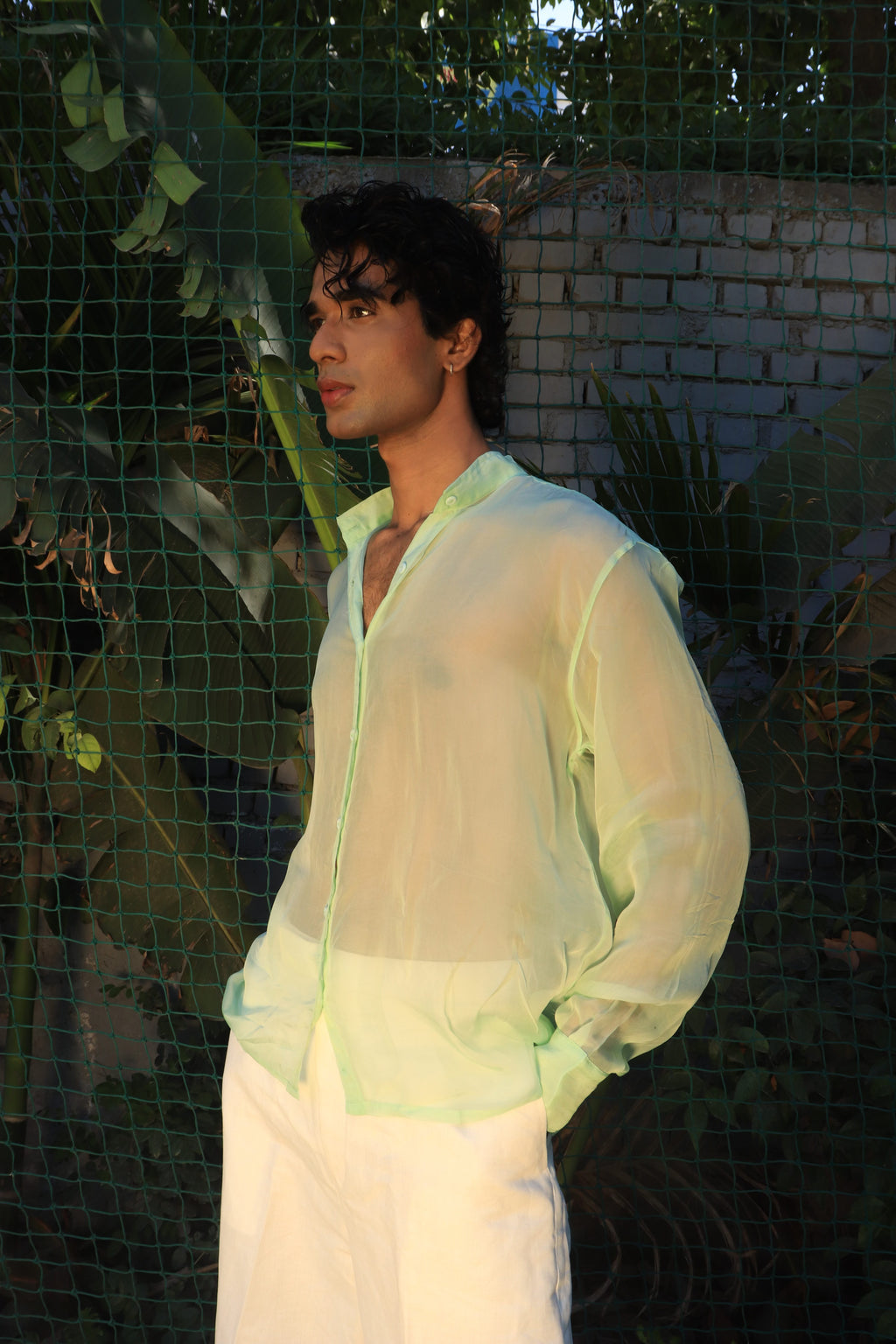 Pastel Organaza shirt
