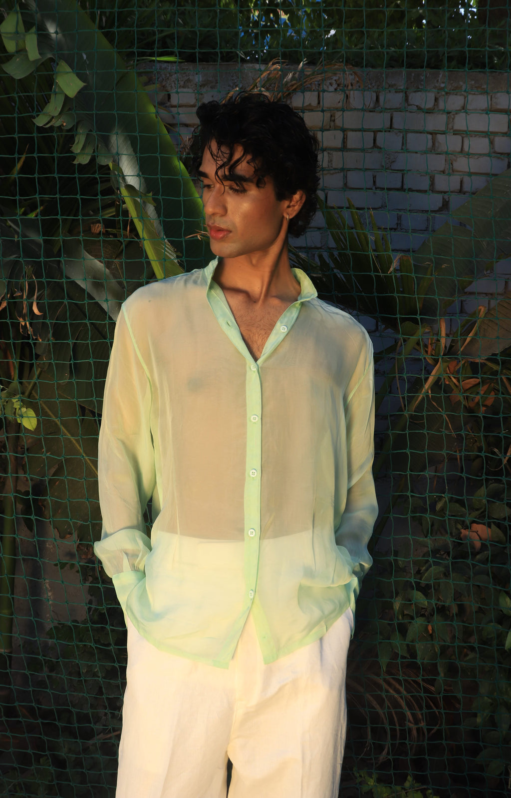 Pastel Organaza shirt