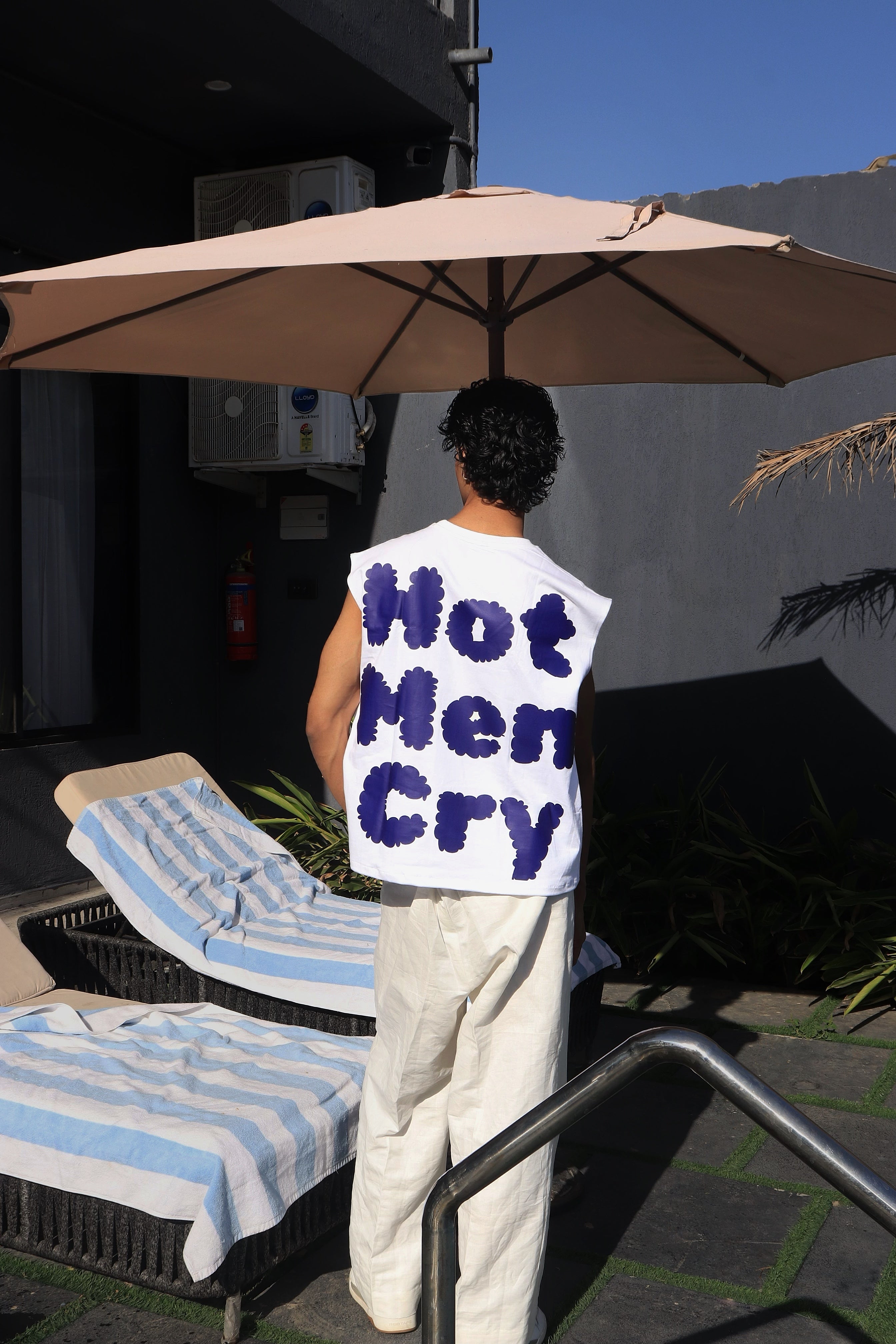 Hot men cry tank top