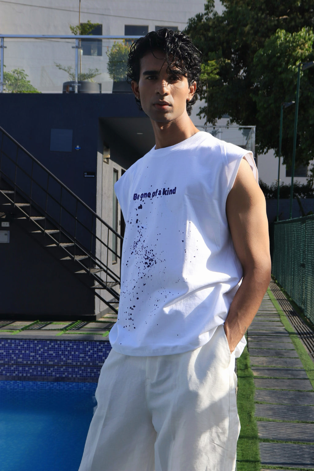 Hot men cry tank top