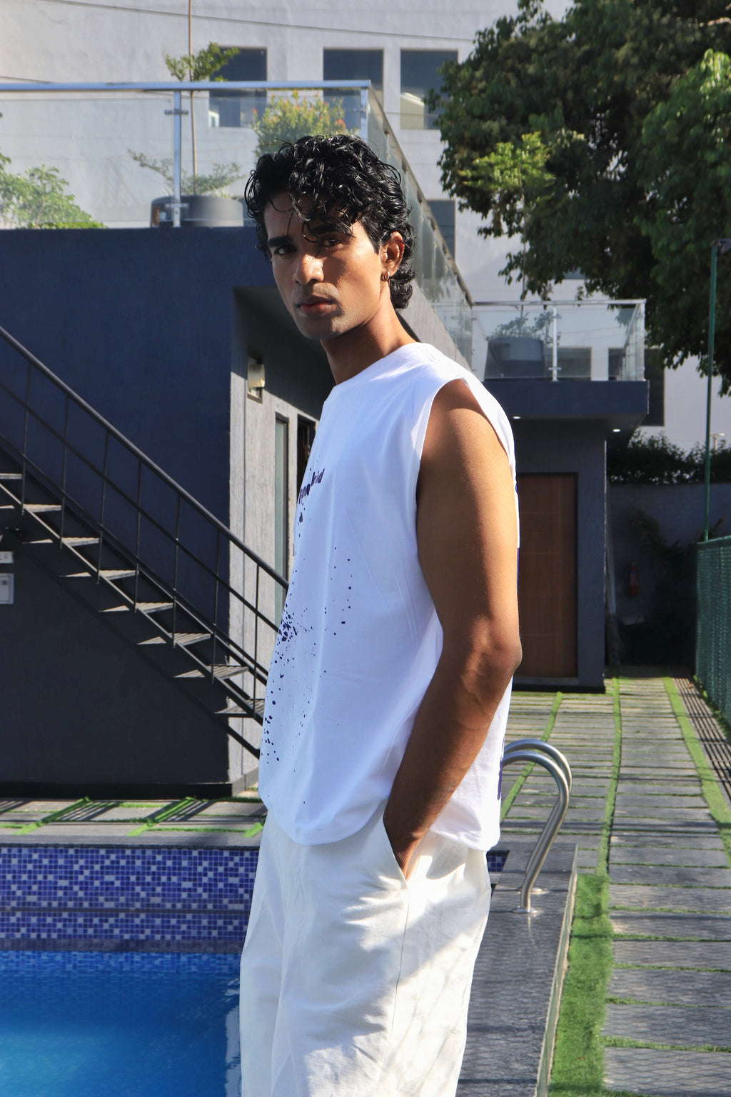 Hot men cry tank top