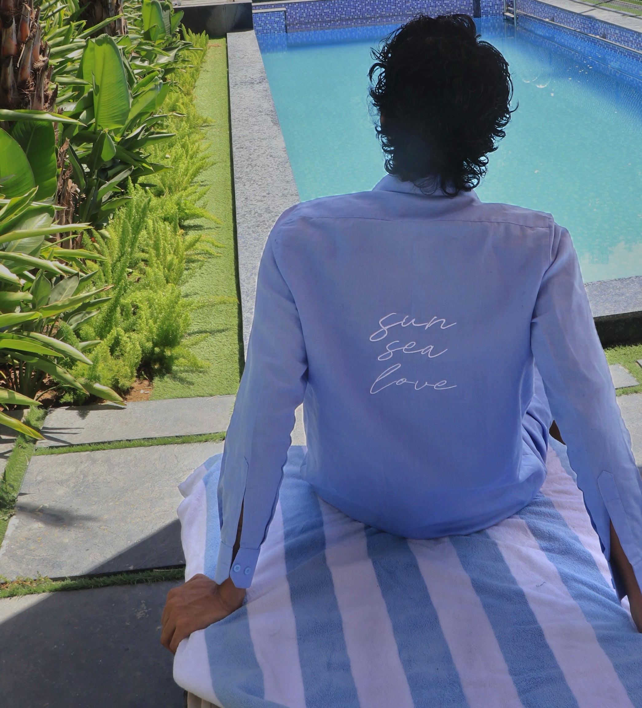 Sun Sea Love Cotton Co-ord Set