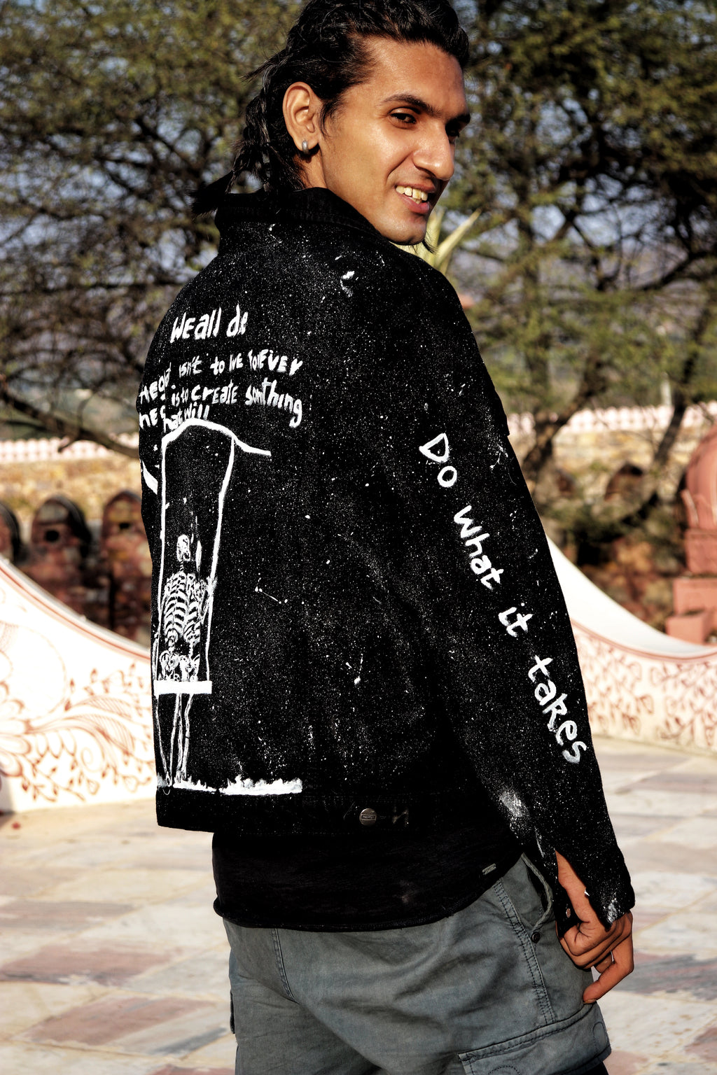 Live forever jacket ( One of its Kind)