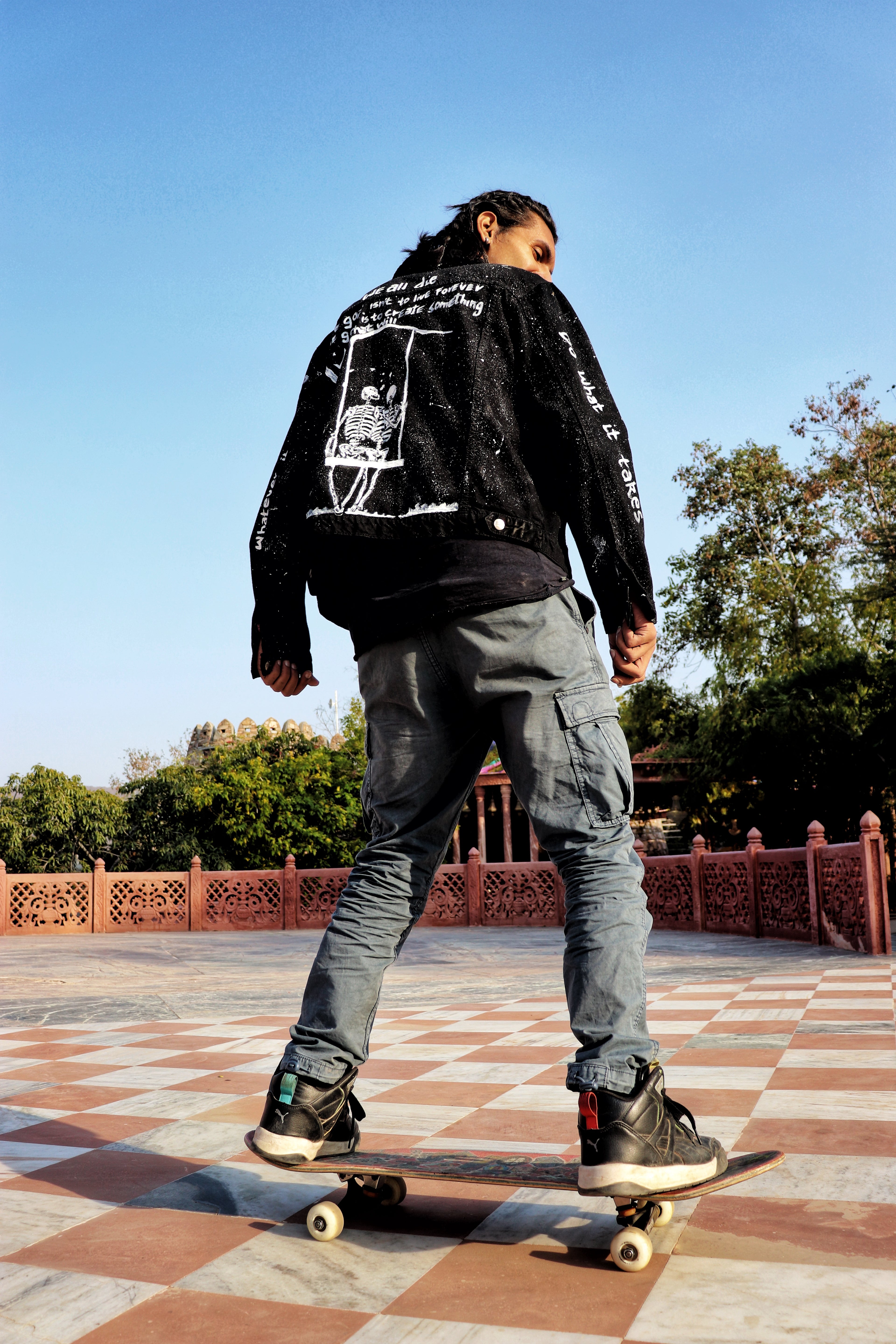 Live forever jacket ( One of its Kind)