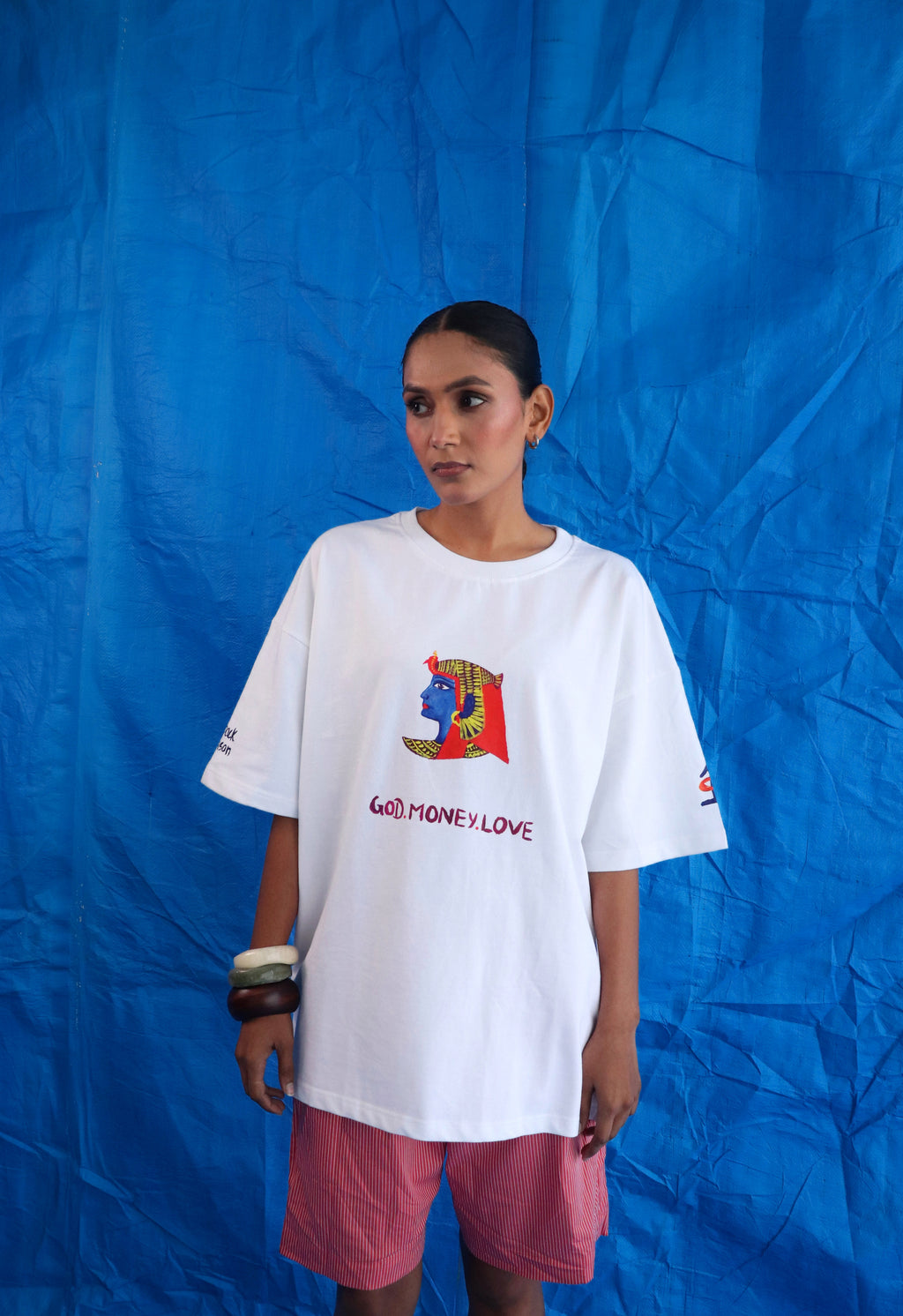 God, Money & Love T shirt (travel edition)