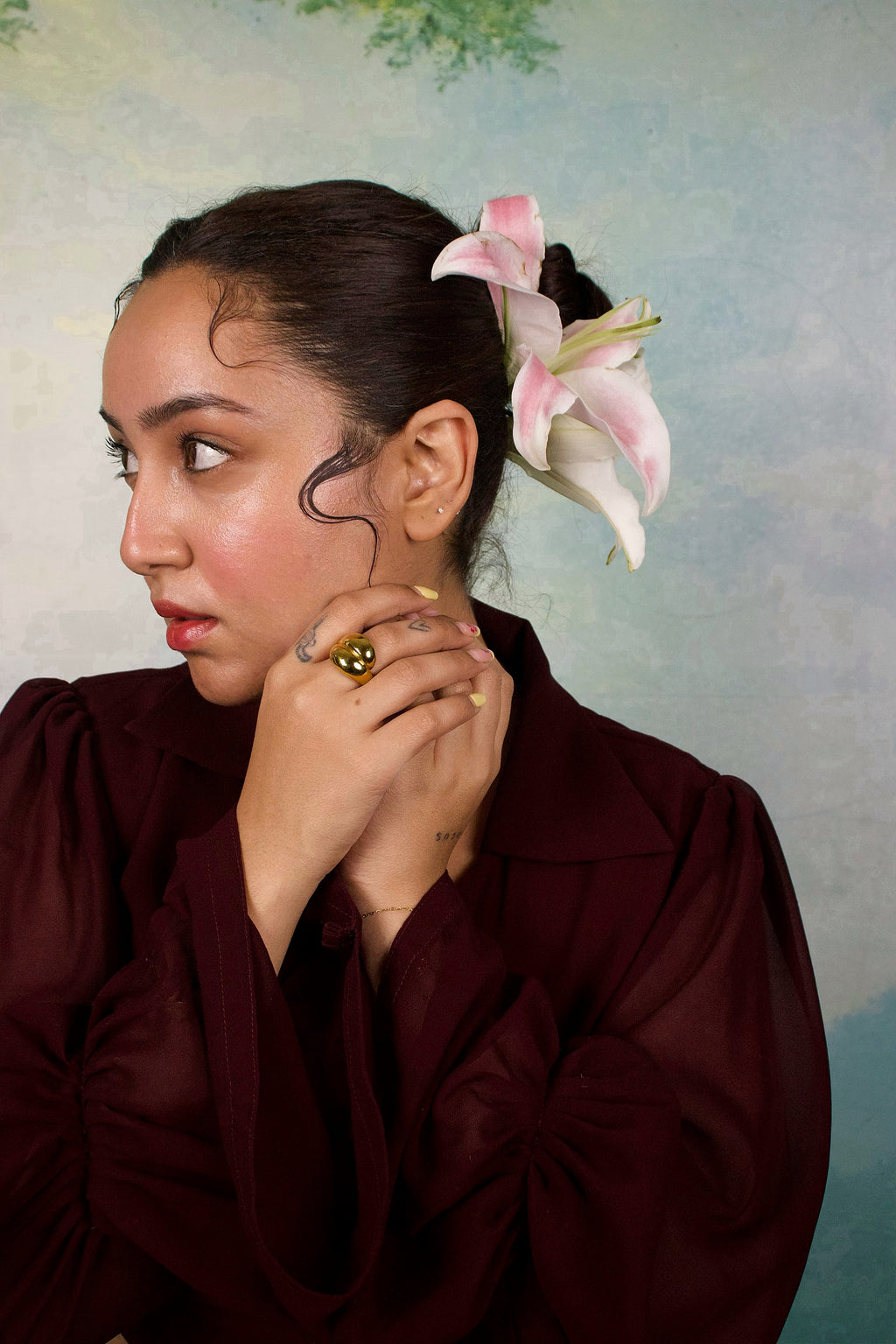 Mahogany Muse Skirt set