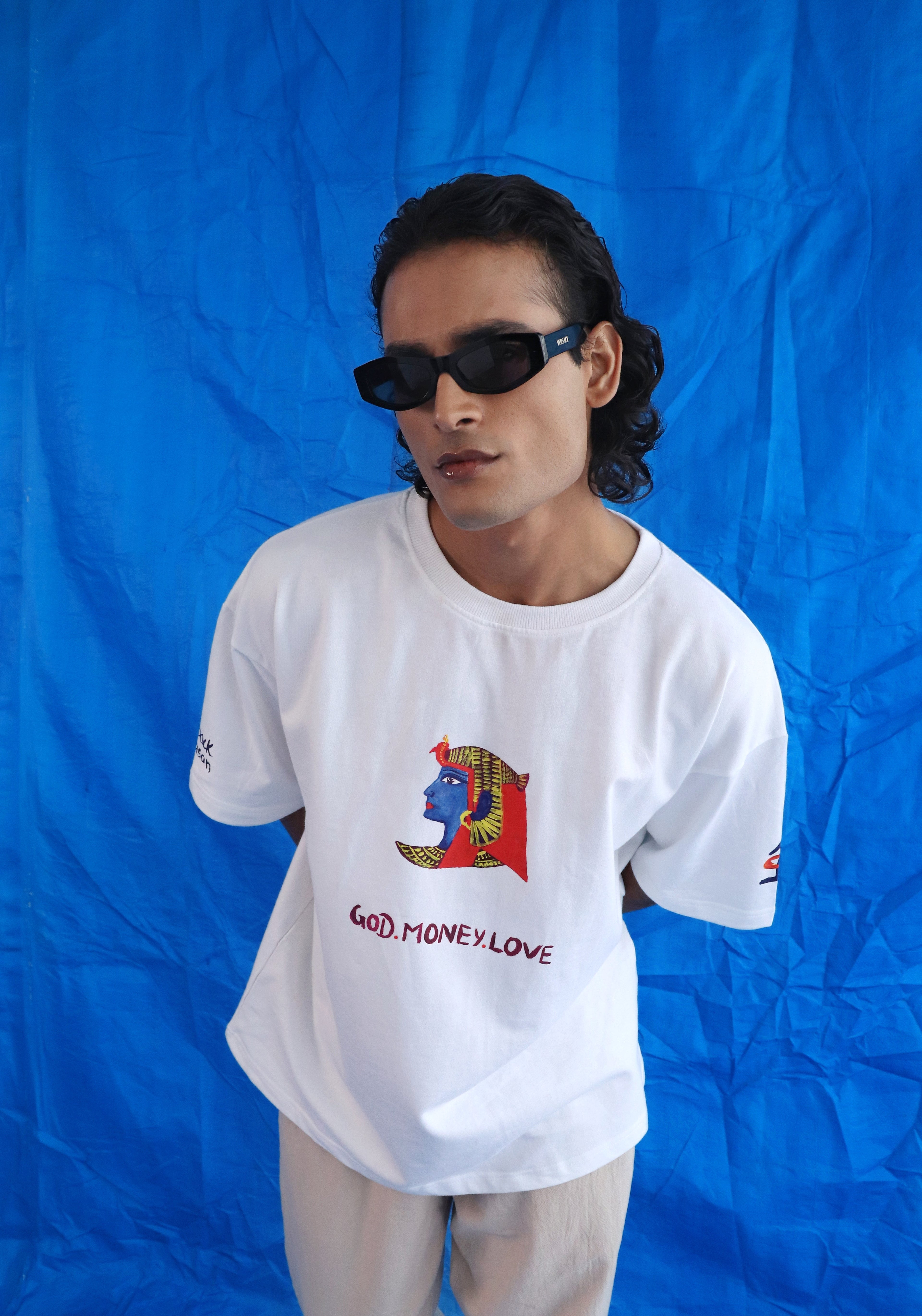 God, Money & Love T shirt (travel edition)