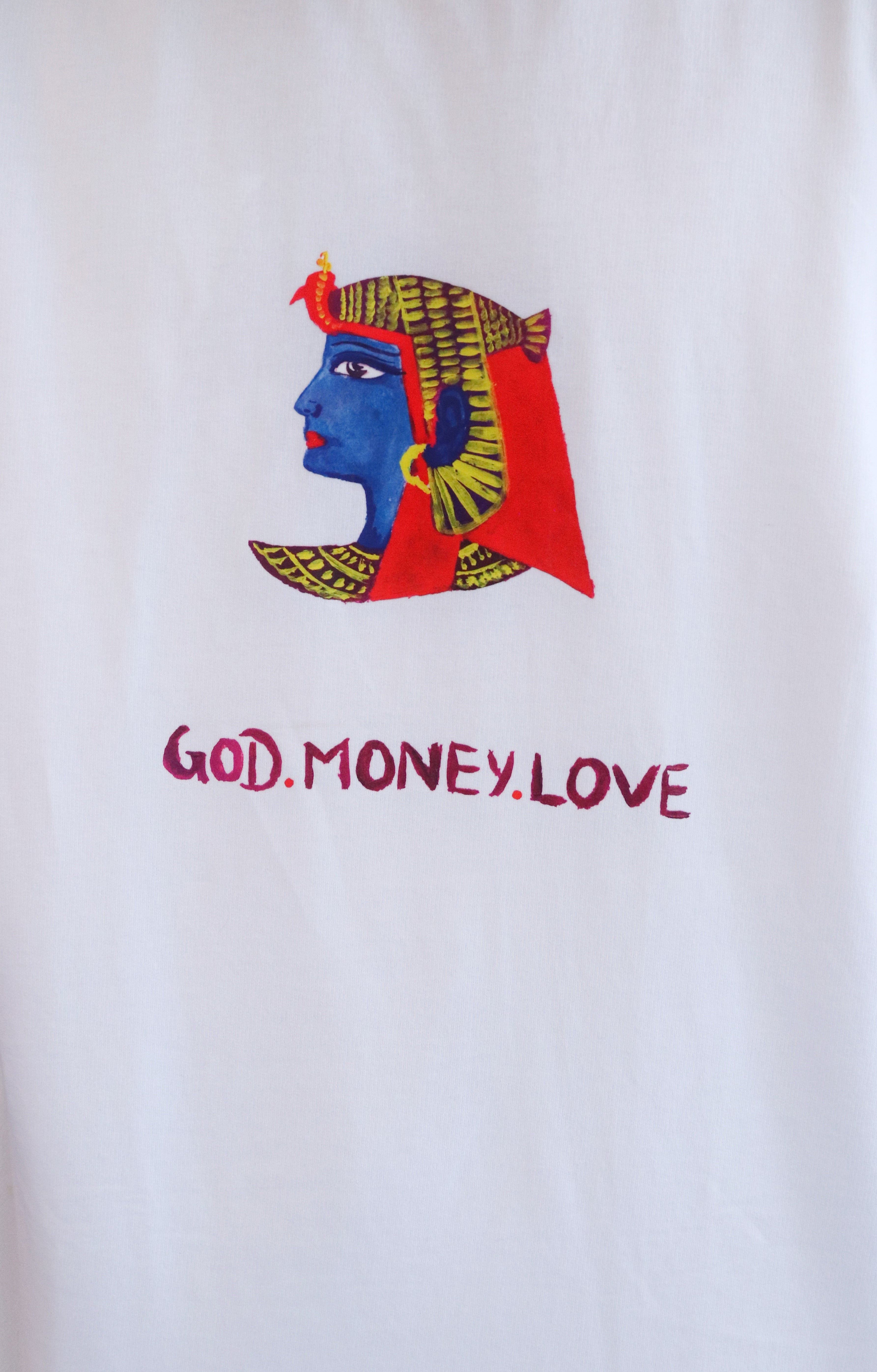 God, Money & Love T shirt (travel edition)